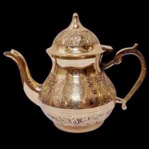 Tea Kettle Pot Inside Tin Lining, Serving Tea Coffee